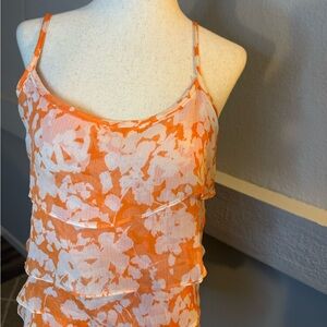 New York & Company Vibrant Orange Top
